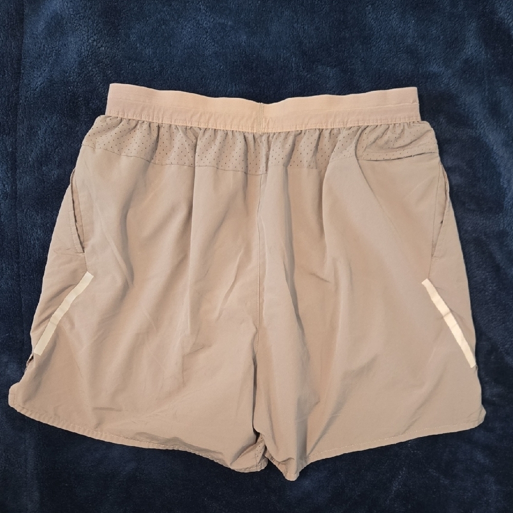 Nike Men's Beige Athletic Shorts - Picture 2 of 5